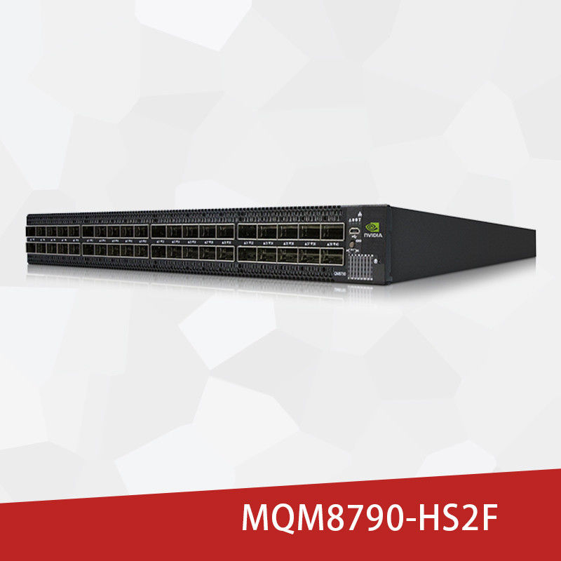 MQM8790-HS2F Mellanox Switch 40 Port Non-Blocking Externally Managed HDR 200Gb/S InfiniBand Smart (Не блокирующий порты)