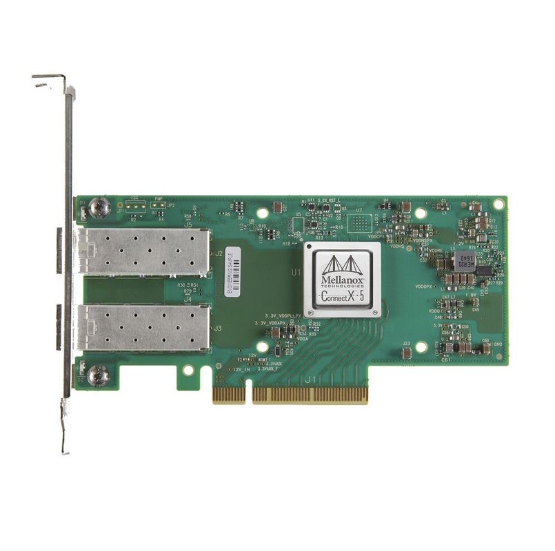 MCX512A-ACAT Mellanox ConnectX-5 EN Карта сетевого интерфейса 10/25GbE с двумя портами SFP28