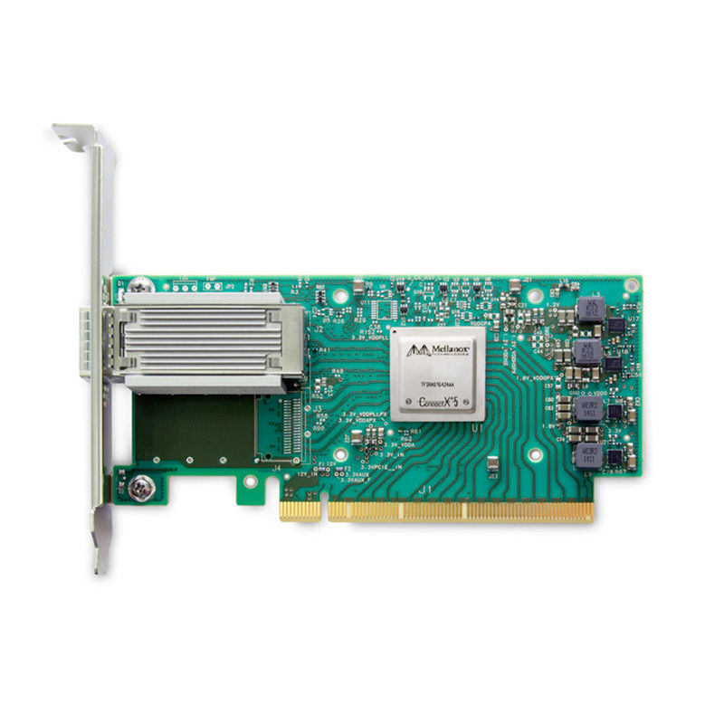 Оригинальный MCX653106A-ECAT Connect X-6 100Gb/S Dual Port QSFP56 Ethernet адаптер