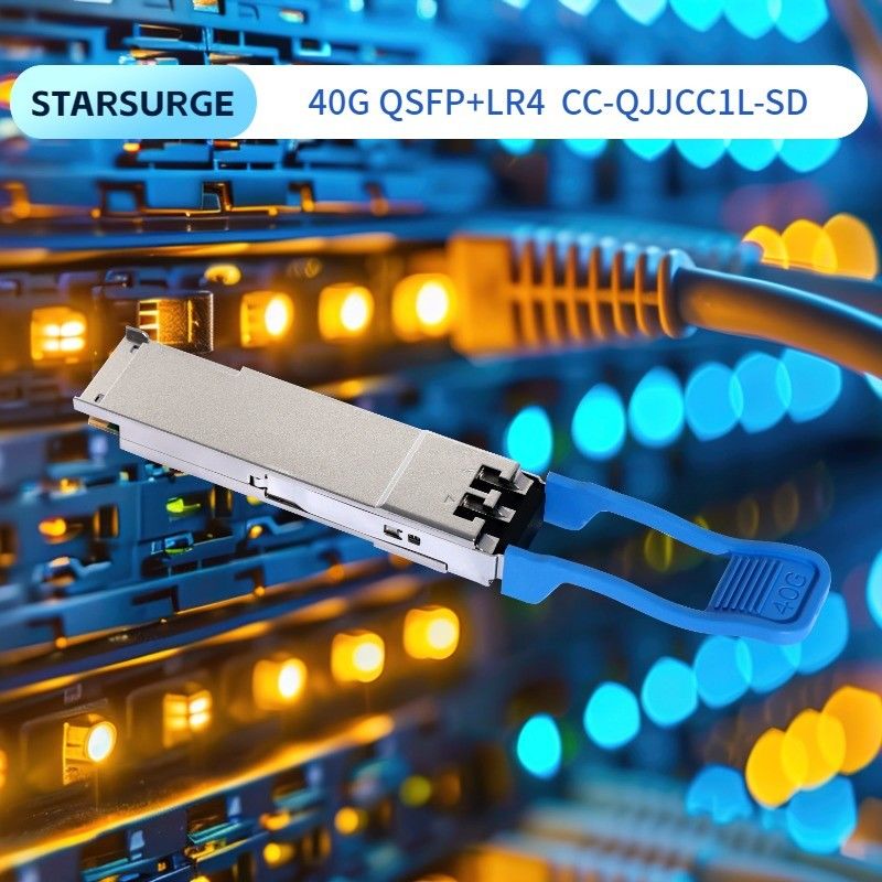 40Gb/s QSFP мультимодный оптический модуль BIDI 850/908nm оптический приемопередатчик Duplex LC IP сеть До 70 м по OM3 100 м по OM4