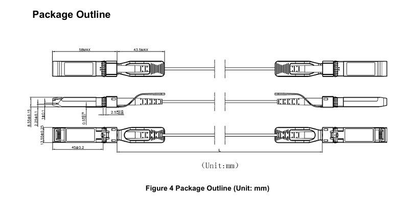 OM3/OM4 Multimode Fiber 25G SFP28 AOC активный оптический кабель с диапазоном частот 850 нм и легкой установкой