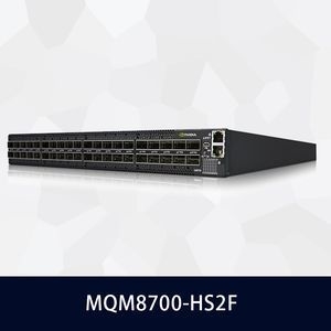 Коммутатор Nvidia Quantum Mellanox MQM8700, 40 неблокирующих портов, 200 Гбит/с Infiniband, 40 портов QSFP56, поддержка VLAN