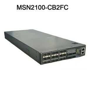 Nvidia Mellanox® MSN2100-CB2FC Spectrum 100 Гбит/с коммутатор Open Ethernet 16 портов 43.6*433.2*590.6 мм 5000 для быстрой передачи данных