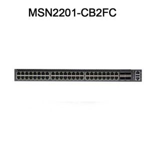 Мощная технология Infiniband MSN2201-CB2FC Nvidia 920-9n110-00f1-0c0 48 RJ45 и 4 Qsfp28 Порты 2 Выключатель питания