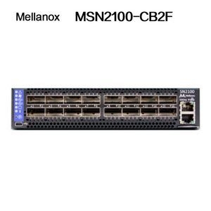 Mellanox MSN2100-CB2f Nvidia Spectrum 1U коммутатор с функцией стекирования и скоростью передачи 100 Гбит/с