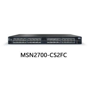 Компактный и мощный 100gbe 1u Switch W/Cumulus Linux MSN2700-CS2FC Nvidia Spectrum для приложений с высоким уровнем потребления данных