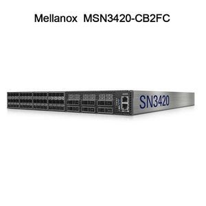 Технология Eth 48 SFP28 12 Qsfp28 Порты Ethernet Switch MSN3420-CB2FC с скоростью передачи 25g и 100g