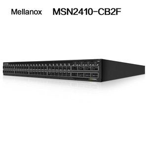 Максимальная скорость 25g Коммутатор Mellanox MSN2410-CB2f с 48 портами SFP28 и 8 портами QSFP28 X86 2 блока питания 43.6*433.2*590.6 мм