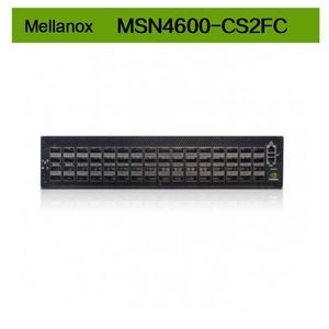 Высокоскоростная сеть Nvidia Spectrum-3 100Gbe Switch с 64 портами QSFP28 MSN4600-CS2FC Максимальная скорость 100G 5000
