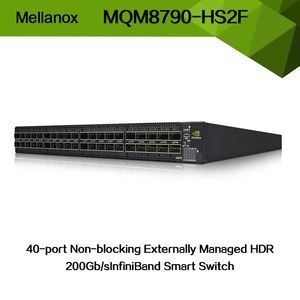 Mqm8790-HS2f Сетевой коммутатор Infiniband и быстрое сетевое решение от Mellanox для сетей