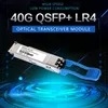 40g Qsfp Lr4 10km 1310nm Модуль оптического передатчика Дуплексный LC интерфейс Qsfp 40gbase SMF Модуль оптического волокна