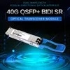 Qsfp 40g Sr Bd 40g/100GB Dual Rate Bidi Bdsr 850nm 100m LC Duplex Connector Multimode Qsfp 40g Sr Волоконно-оптический приемник