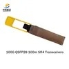 Цена договорная. В наличии. Высокоскоростной модуль приемопередатчика 100G QSFP28 100m SR4 для надежной работы в сети