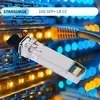 Высокопроизводительный модуль приемопередатчика 10g SFP+ для сети 10 км одномодового волокна, с возможностью горячей замены, низким энергопотреблением, RoHS