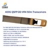 Высокоскоростные 400G QSFP-DD VR4 трансиверы для соединения на 50 м. Большое количество товара в наличии.