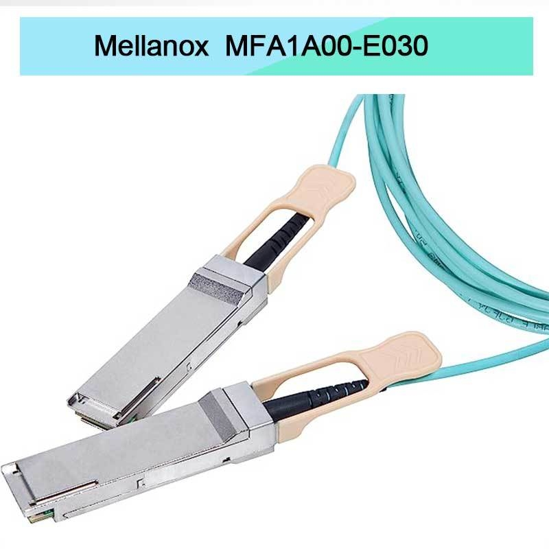 Кабель QSFP Mellanox AOC на основе VCSEL MFA1A00-E030 IB EDR до 100 Gb/S