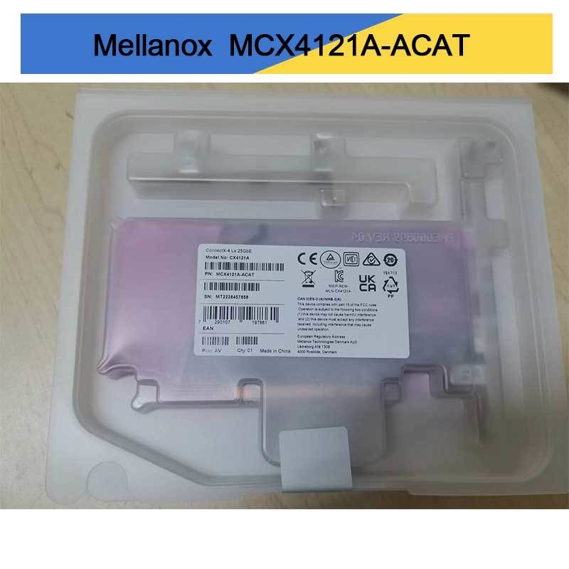Карта MCX4121A-ACAT сетевого интерфейса двойного порта SFP28 PCIe3.0 X8 EN 25GbE Mellanox ConnectX-4 Lx