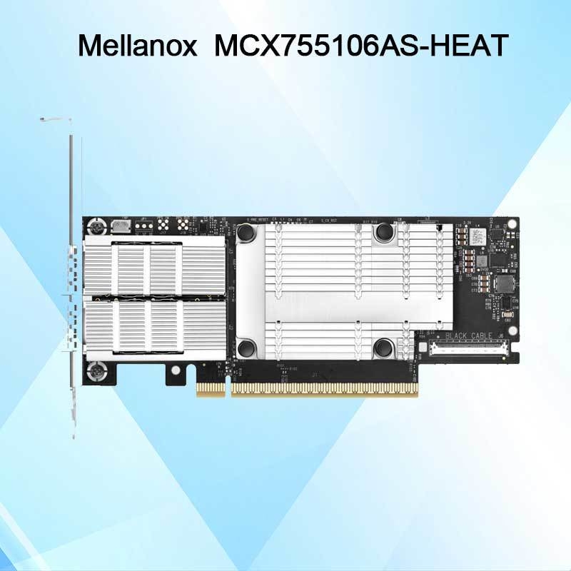 MCX755106as-Heat (900-9X7AH-0078-DTZ) Nvidia Connectx-7 200g Ethernet адаптер с двумя портами