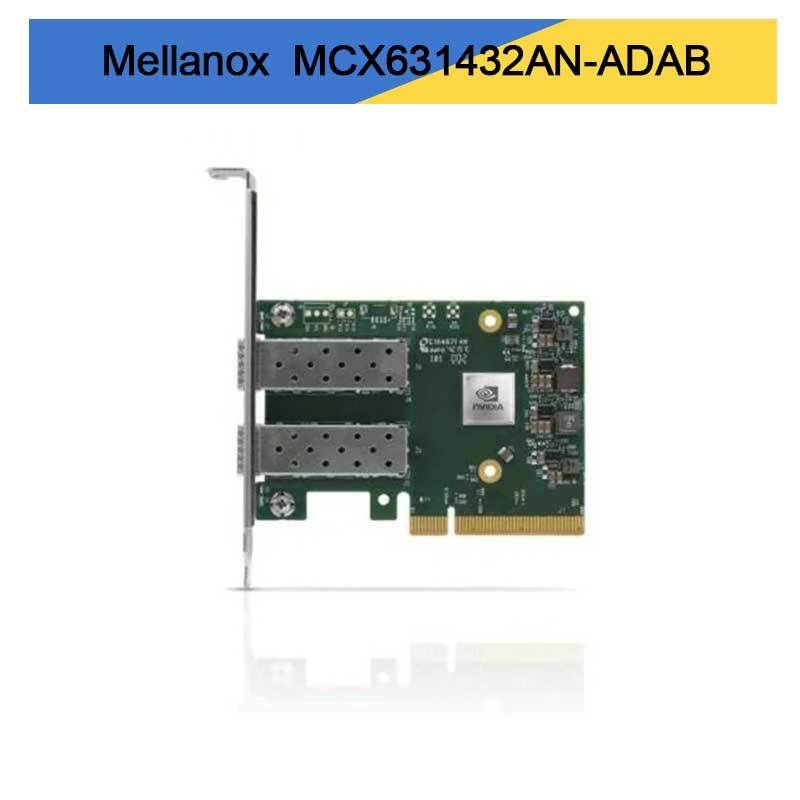 Nvidia MCX631432an-Adab Connectx-6 Lx En Адаптерная карта, 25GB Ocp3.0, с управлением хостами, двумя портами SFP28, Pcie 4.0 X8, без крипто, Thumbscrew (Pull Tab) Bracke