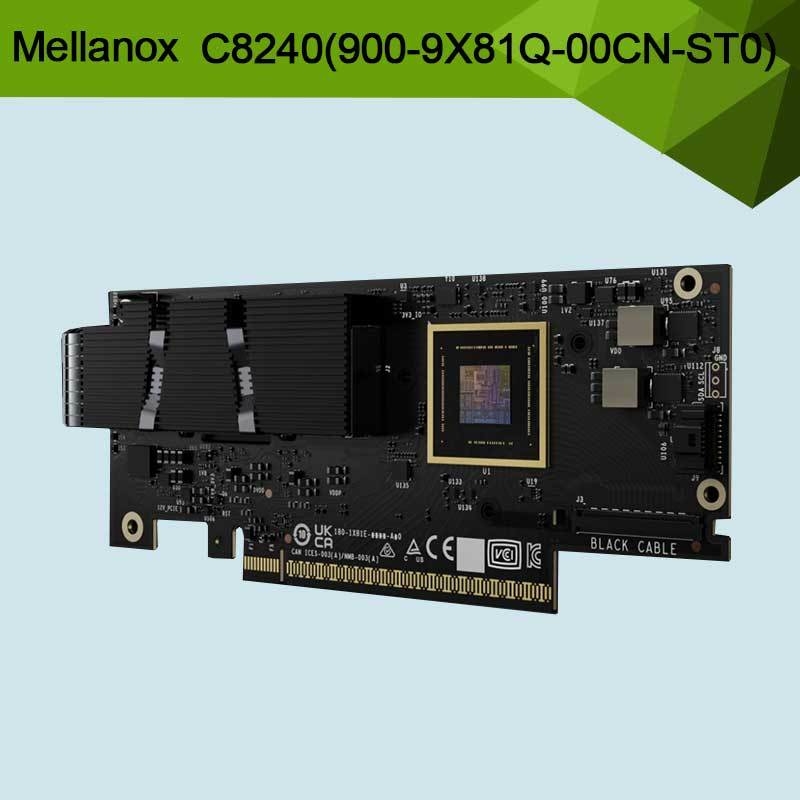 Nvidia Connectx-8 Supernic Двухпортовый Qsfp112 Infiniband: Ndr Ib (По умолчанию) Ethernet: 400 Гбит/с C8240 900-9X81q-00cn-St0