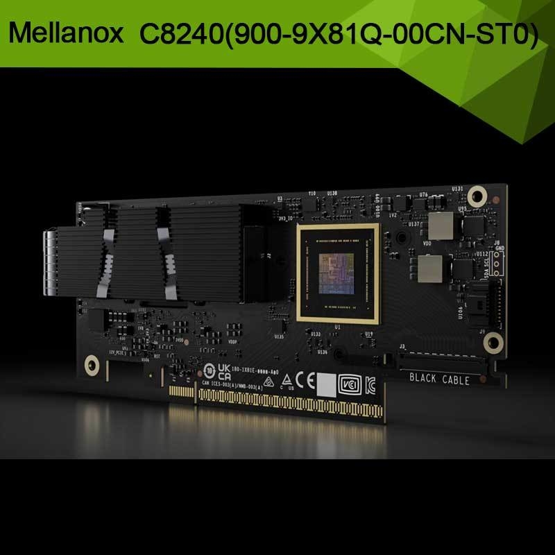 Nvidia Connectx-8 Supernic Двухпортовый Qsfp112 Infiniband: Ndr Ib (По умолчанию) Ethernet: 400 Гбит/с C8240 900-9X81q-00cn-St0