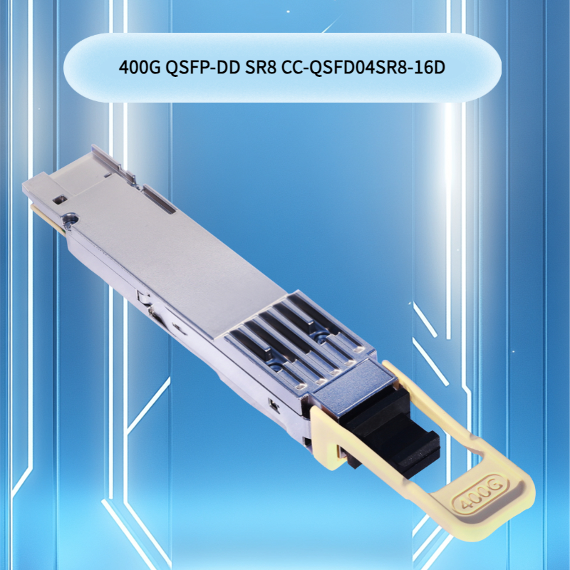 Высокоскоростной оптический приемопередатчик 400G QSFP-DD SR8 для центров обработки данных 400G QSFP-DD SR8