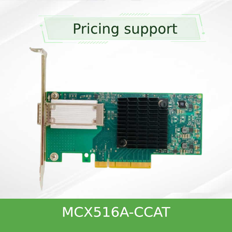 CX516A ConnectX-5 100GbE MCX516A-CCAT Двойной порт QSFP28 PCI-E адаптер
