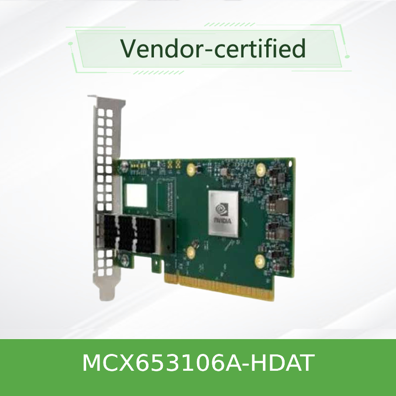 Сейф карты сети 200gbe MCX653106A-HDAT-SP Mellanox высокоскоростной умный
