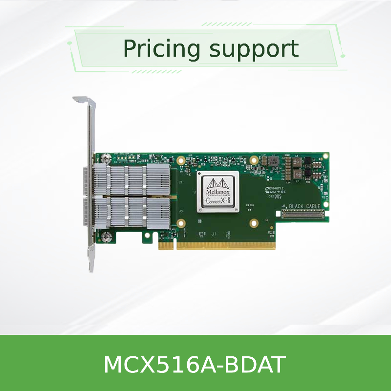 ConnectX-5 бывший порт QSFP28 4,0 X16 карты MCX516A-BDAT 40GbE 2x сетевого адаптера EN Mellanox