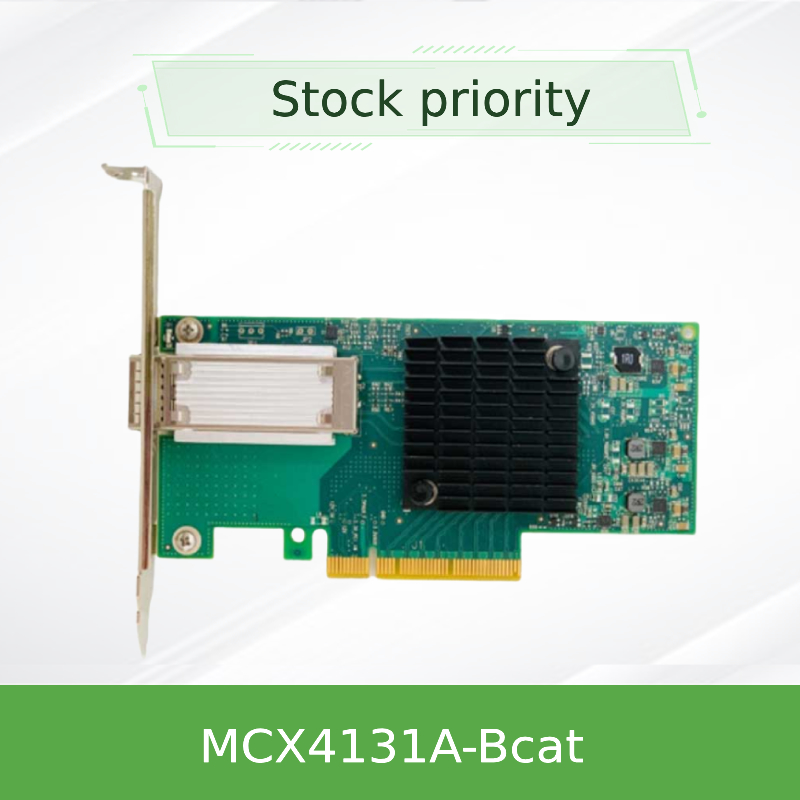 Mellanox Network Card Новый оригинальный Nvidia адаптер MCX4131A-Bcat Connectx-4 Infiniband