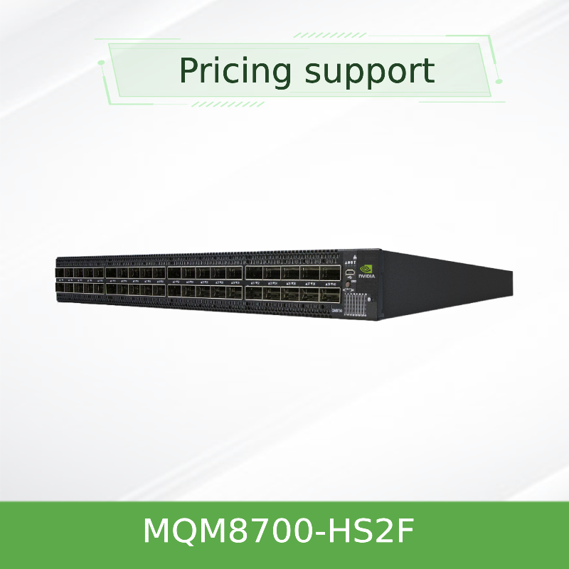 MQM8700-HS2F(920-9B110-00FH-0MD)  Сетевой коммутатор Mellanox, 40 портов, 200G InfiniBand для центров обработки данных
