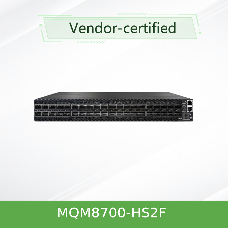 MQM8700-HS2F(920-9B110-00FH-0MD)  Сетевой коммутатор Quantum Mellanox Hdr, 40 портов, 200 Гбит/с, 40 портов Infiniband