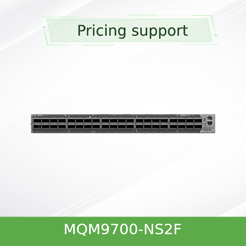 InfiniBand MQM9700-NS2F(920-9B210-00FN-0M0) Сетевой коммутатор Mellanox 1U NDR 400 Гбит/с для сервера