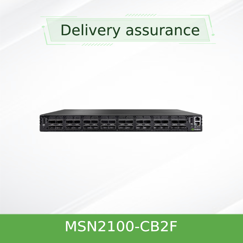 2 переключатель MSN2100-CB2F 100GbE 1U 16 QSFP28 Mellanox SN2000 глубины ядра короткий переносит 2 AC PSUs X86