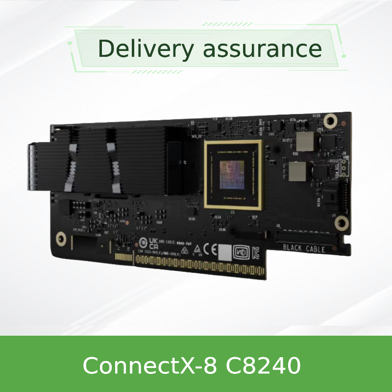 Nvidia Connectx-8 Supernic Двухпортовый Qsfp112 Infiniband: Ndr Ib (По умолчанию) Ethernet: 400 Гбит/с C8240 900-9X81q-00cn-St0