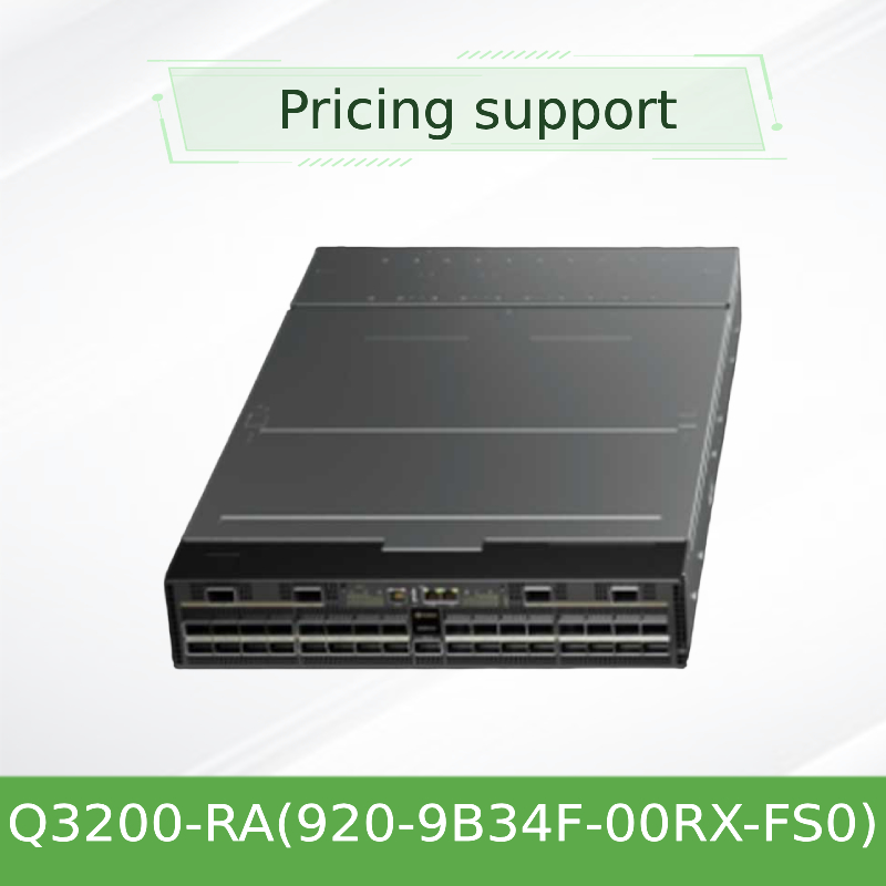 Nvidia Q3200-Ra Quantum-3 на основе двух соседних Xdr Infiniband Switches с поддержкой Vlan 2u 36 Xdr портов 18 Osfp клеток
