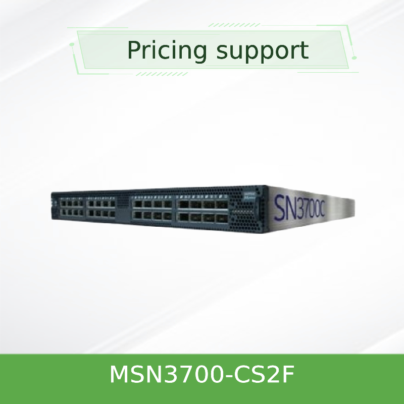 MSN3700-CS2F Spectrum-2 основало 100GbE 1U раскрывает переключатель сети mellanox с ониксом 32 порта QSFP28