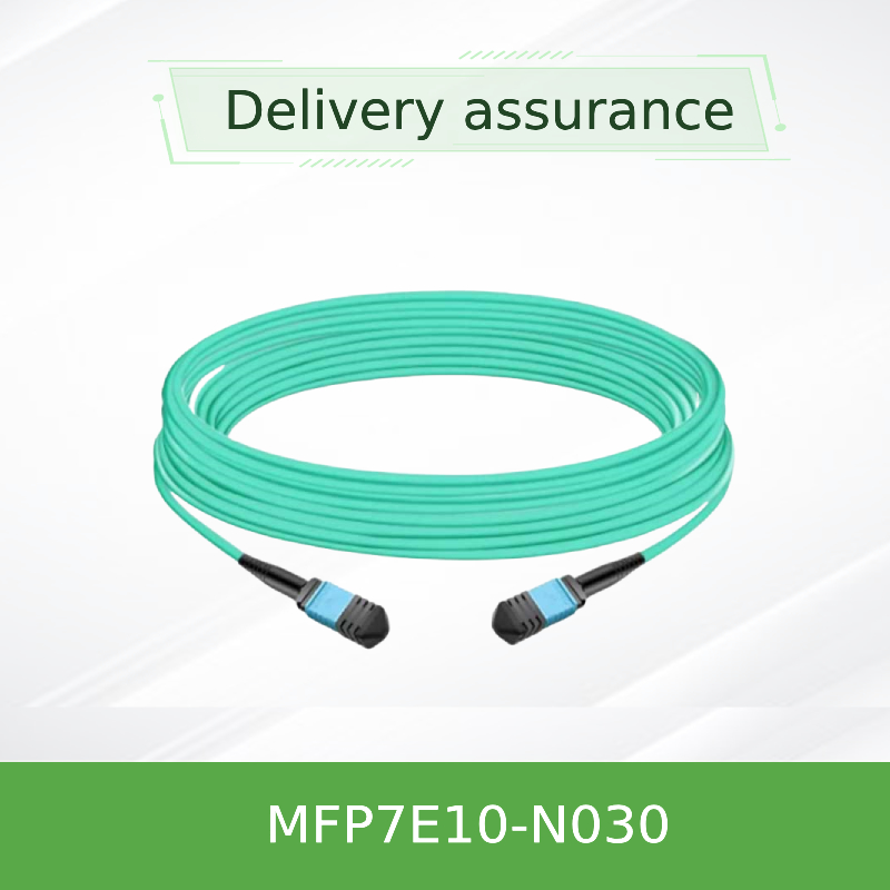 Оптический многомодовый волоконный кабель Nvidia Mfp7e10-Nxxx Mfp7e10-N030 (980-9I557-00N030) MMF, MPO12 APC - MPO12 APC, 30 м