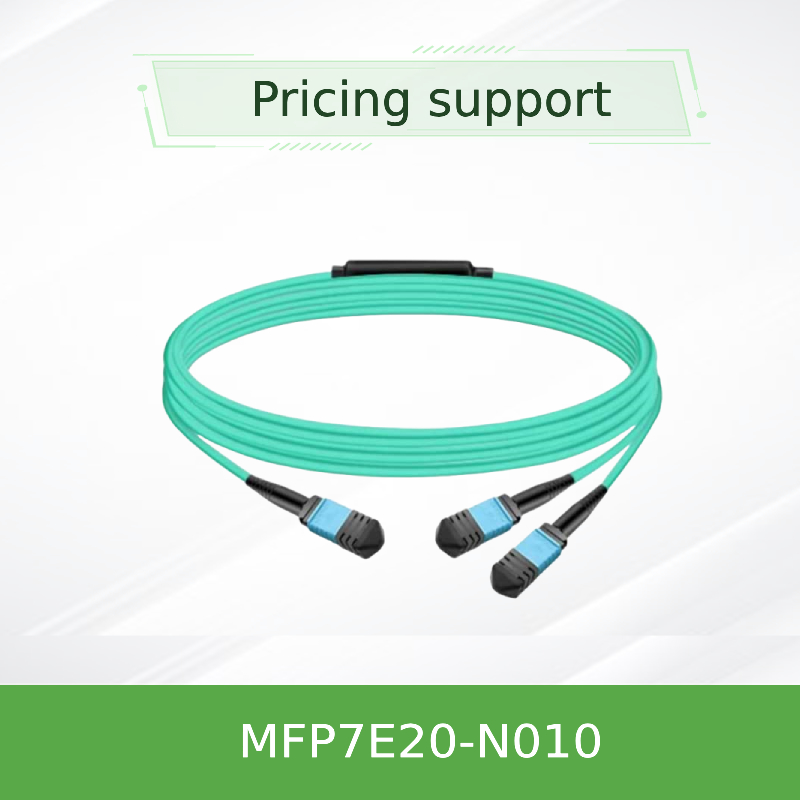 Оптический многомодовый разветвительный волоконный кабель Nvidia Mfp7e20-Nxxx Mfp7e20-N010 Mmf, MPO12 APC - 2xMPO12 APC