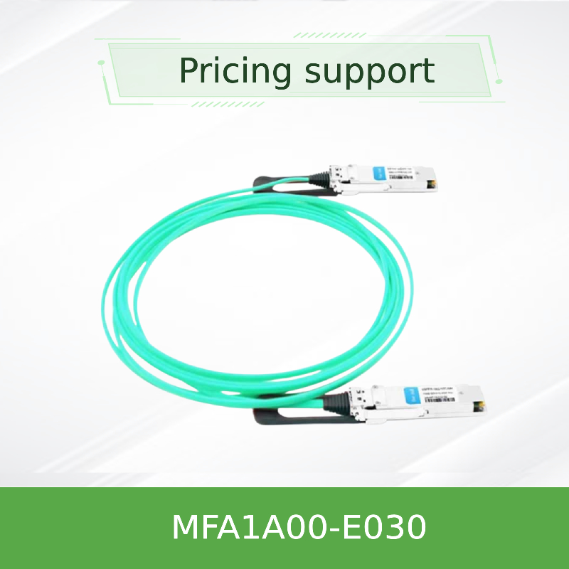 Кабель QSFP Mellanox AOC на основе VCSEL MFA1A00-E030 IB EDR до 100 Gb/S