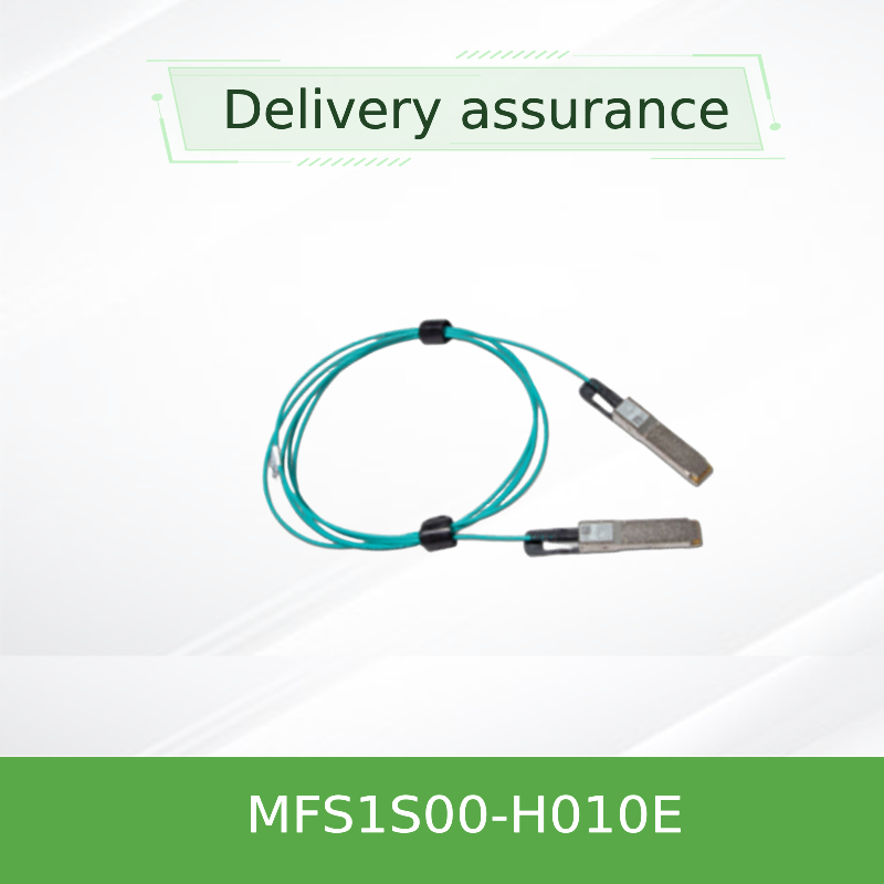 Nvidia Mfs1s00-Hxxxv 200GB/S Qsfp56 Mmf Aoc Mfs1s00-H010e Активный оптический кабель, до 200 Gbps, Qsfp56 до Qsfp56