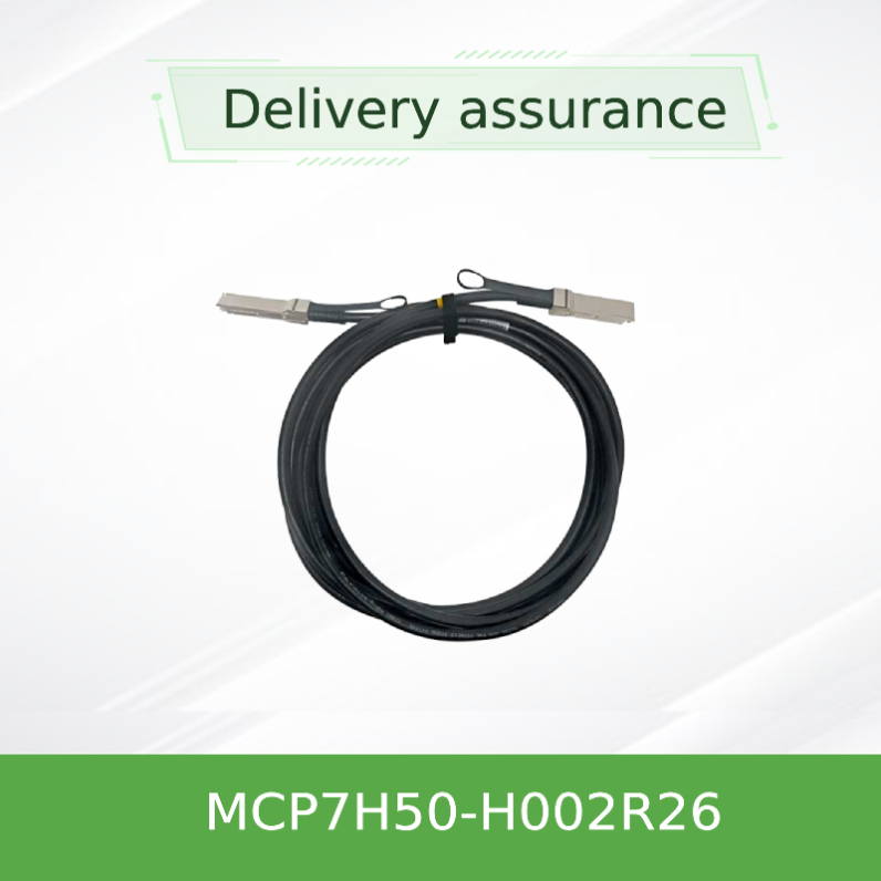 кабель MCP7H50-H002R26 MCP7H50-V0xxR QSFP56 волокна присоединения кабеля 2m HDR100 Mellanox DAC сразу