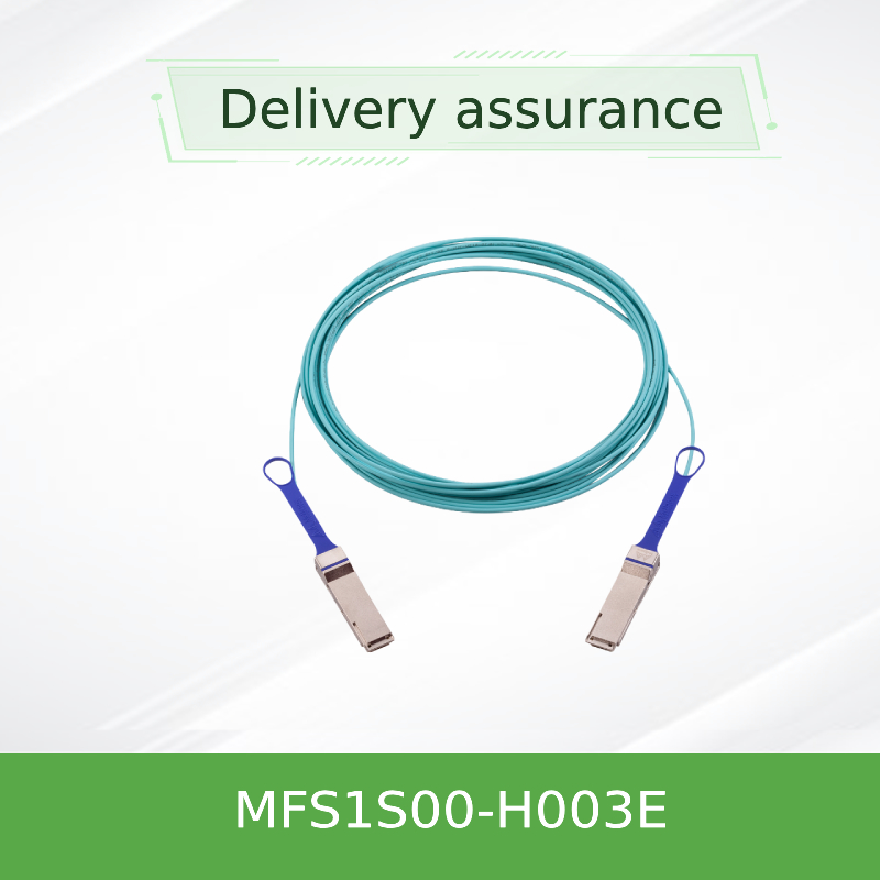 Multi оптический кабель Mellanox MFS1S00-H003E режима AOC Qsfp+ активный