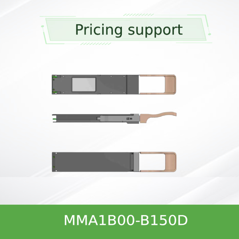 приемопередатчик QSFP+ 850nm MMA1B00-B150D MPO SR4 до 150m 40GbE DDMI Mellanox оптически