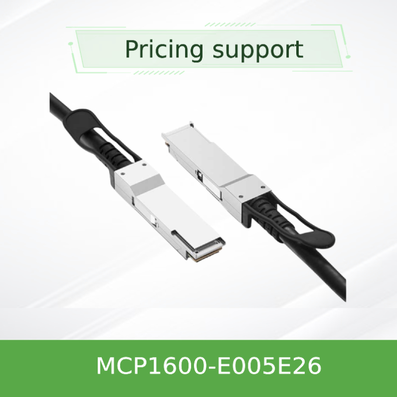 Кабель Mellanox DAC IB EDR, длина 5 м, MCP1600-E005E26, высокоскоростной 100 Гбит/с, QSFP28, новый и оригинальный