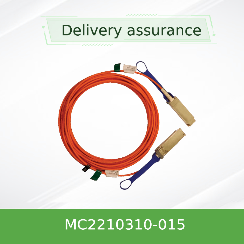 Оранжевые локальные сети MC2210310-015 15M кабеля 40GbE QSFP+ активные оптически Mellanox DAC