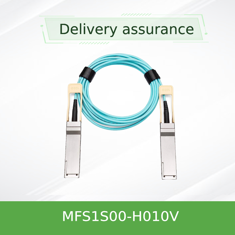 MFS1S00-H010V Mellanox AOC кабель IB HDR До 200Gb/S QSFP56 10m Sfp