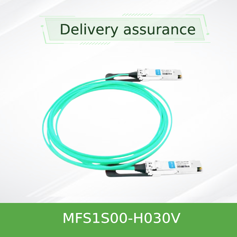 Кабельная сеть Aoc mellanox MFS1S00-H030V IB 200G привязывает латентность QSFP56 30M высокоскоростную низкую