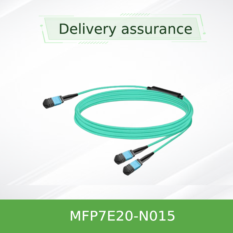 Кабель Mellanox MFP7E20-N015 многомодовый MPO-12/APC - 2x MPO-12/APC пассивный оптоволоконный кабель, 15 м