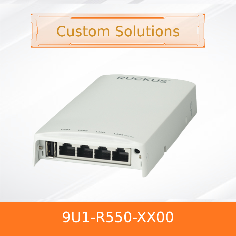 Горячая распродажа оригинальной новой внутренней точки доступа Ruckus 9u1-R550-Xx00 Ap с поддержкой новейшего Wi-Fi 6 (802.11ax)